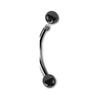 Barbell titane G23 sourcil · billes 3mm