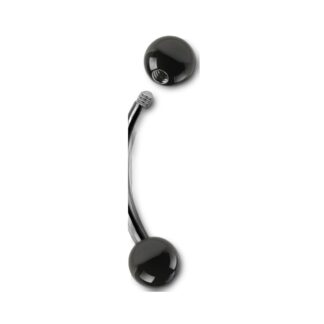 Barbell titane G23 sourcil · billes 4mm