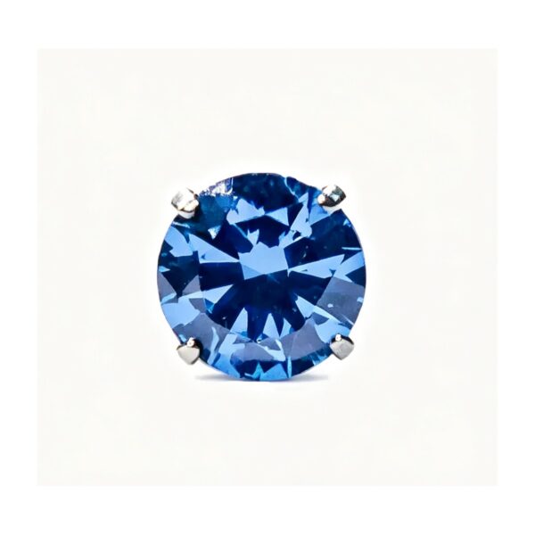 Top zircon serti griffes titane